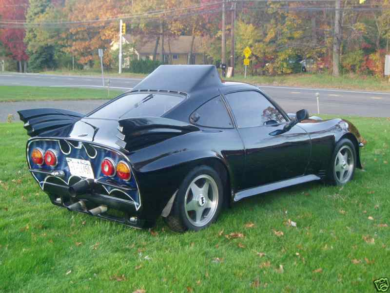 Illustration for article titled Nice Price Or Crack Pipe: Opel GT Batmobile For $9000?